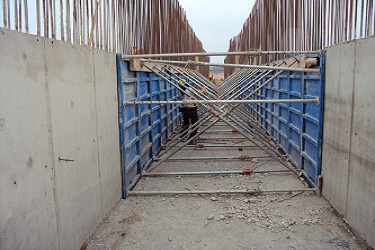 Construction des galeries tunnels et voiles de soutènement à RAS EL MA - Fès