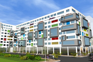 Lotissement et construction d’un immeuble de bureaux et d’une résidence hôtelière en R+8